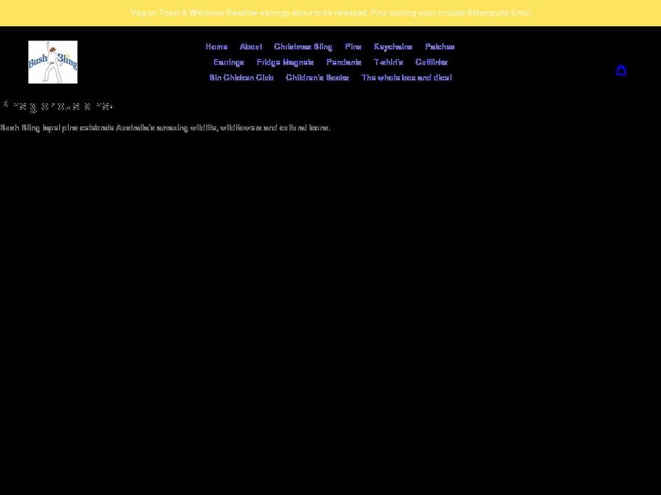 bushbling.com.au shopify website screenshot
