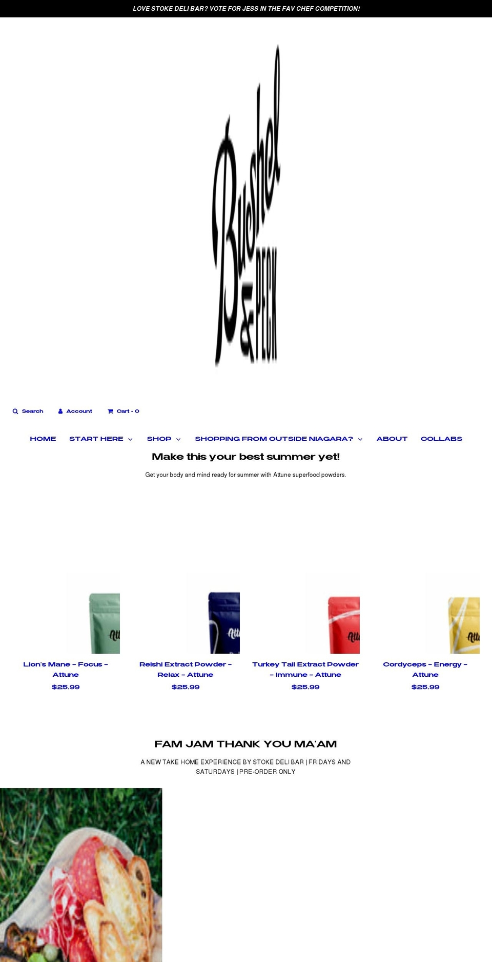 bushelandpeck.ca shopify website screenshot