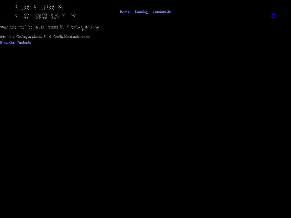 businessandphotography.com shopify website screenshot