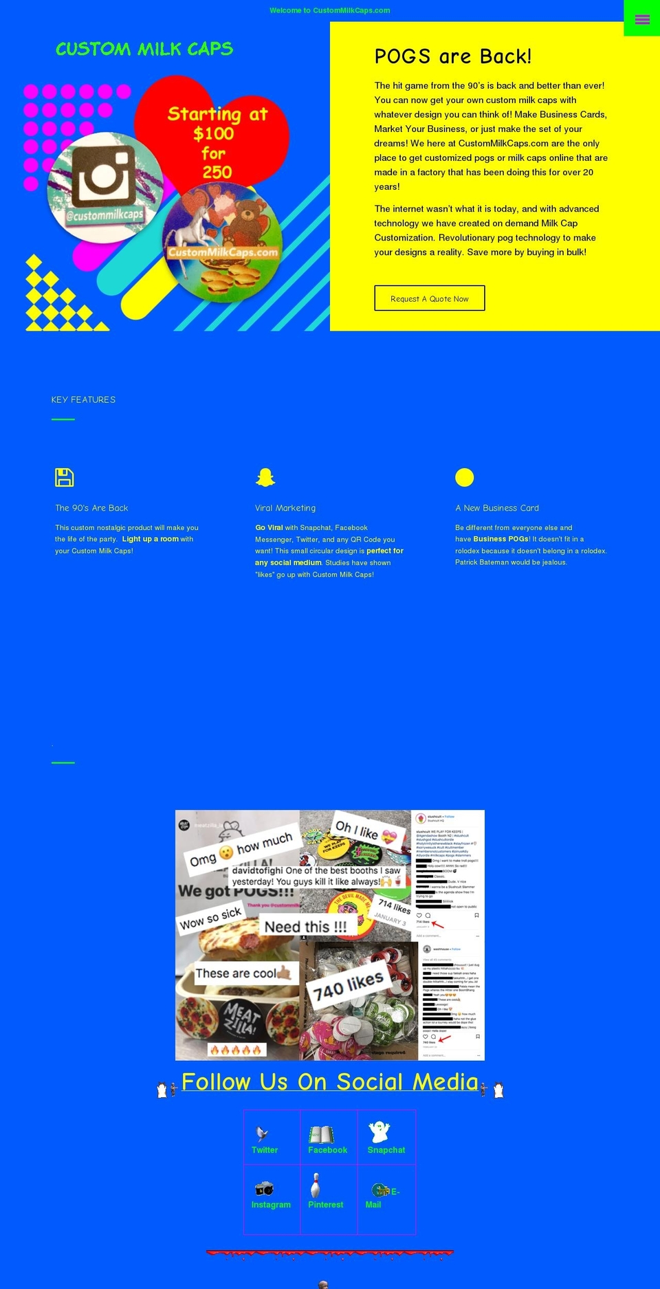 Copy of Moo Clone Shopify theme site example businesspogs.com