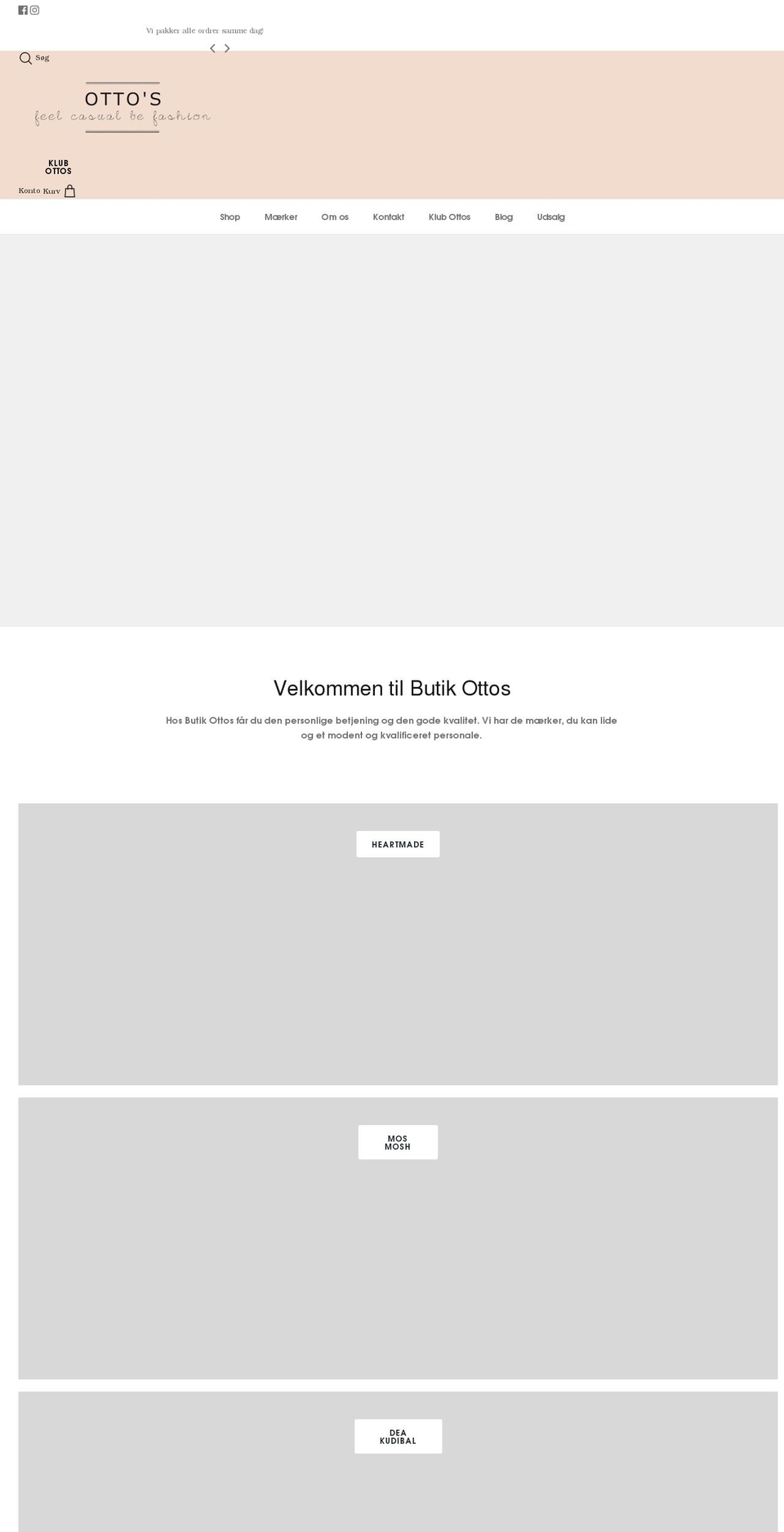 butikottos.dk shopify website screenshot