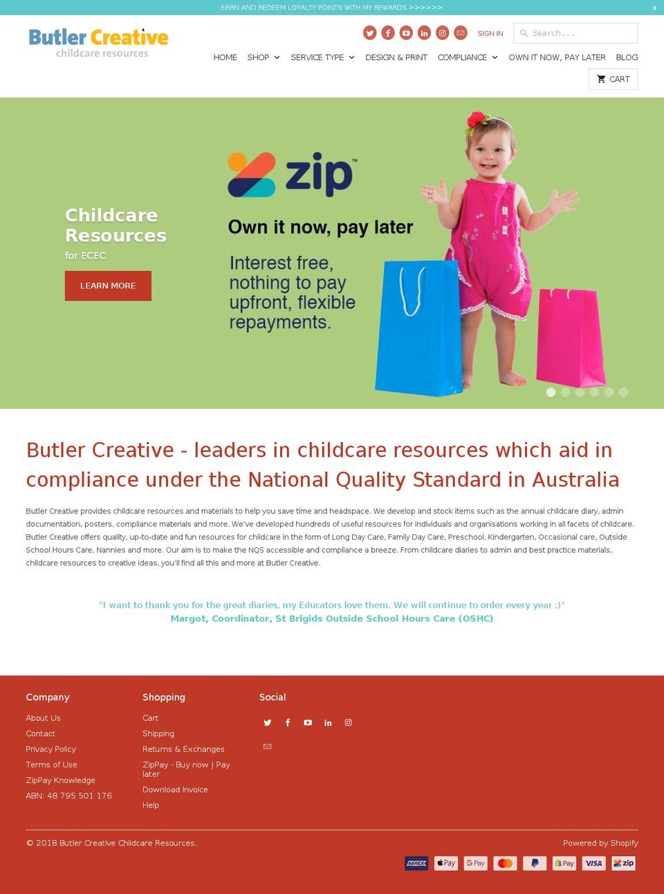 eChic PROD Mobilia-v4-4-4- SV 02 Jul 17 Shopify theme site example butler-creative-childcare-resources.com.au