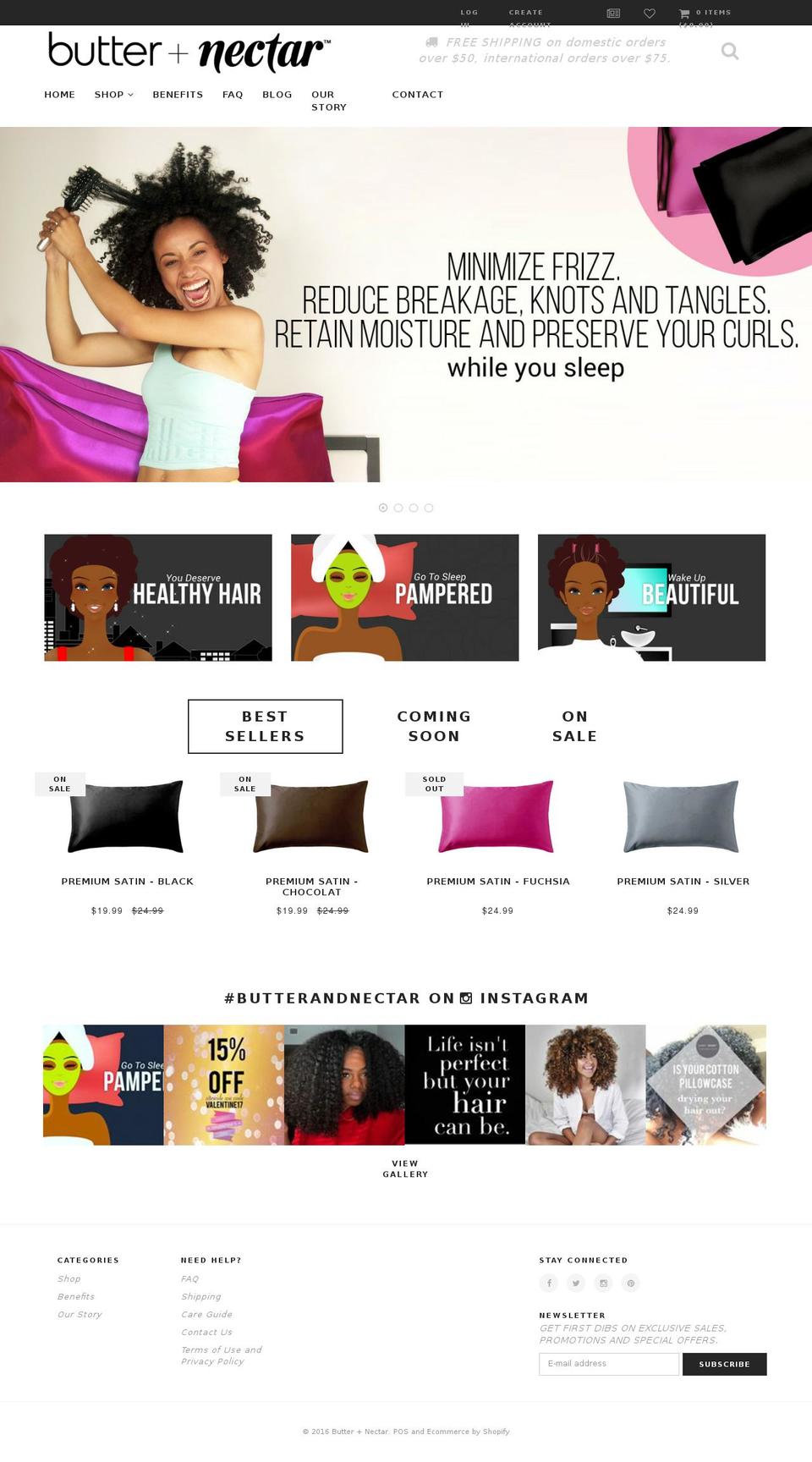 annabelle Shopify theme site example butterandnectar.com