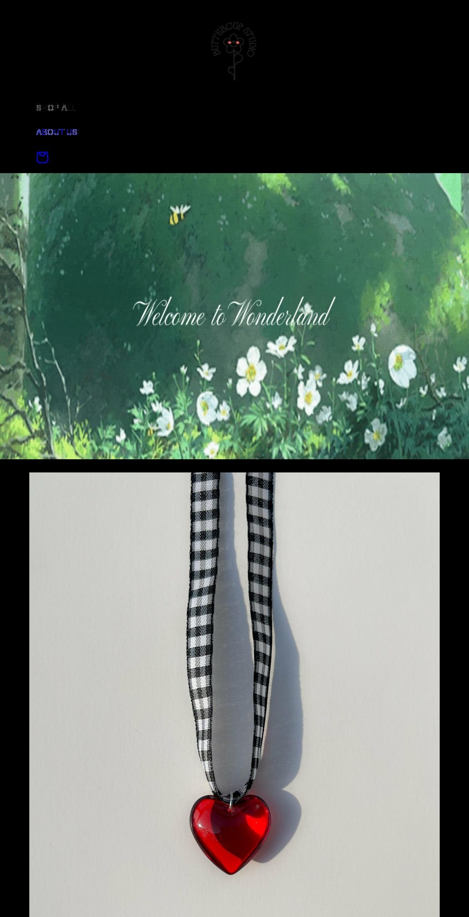 buttercupstudioo.com shopify website screenshot