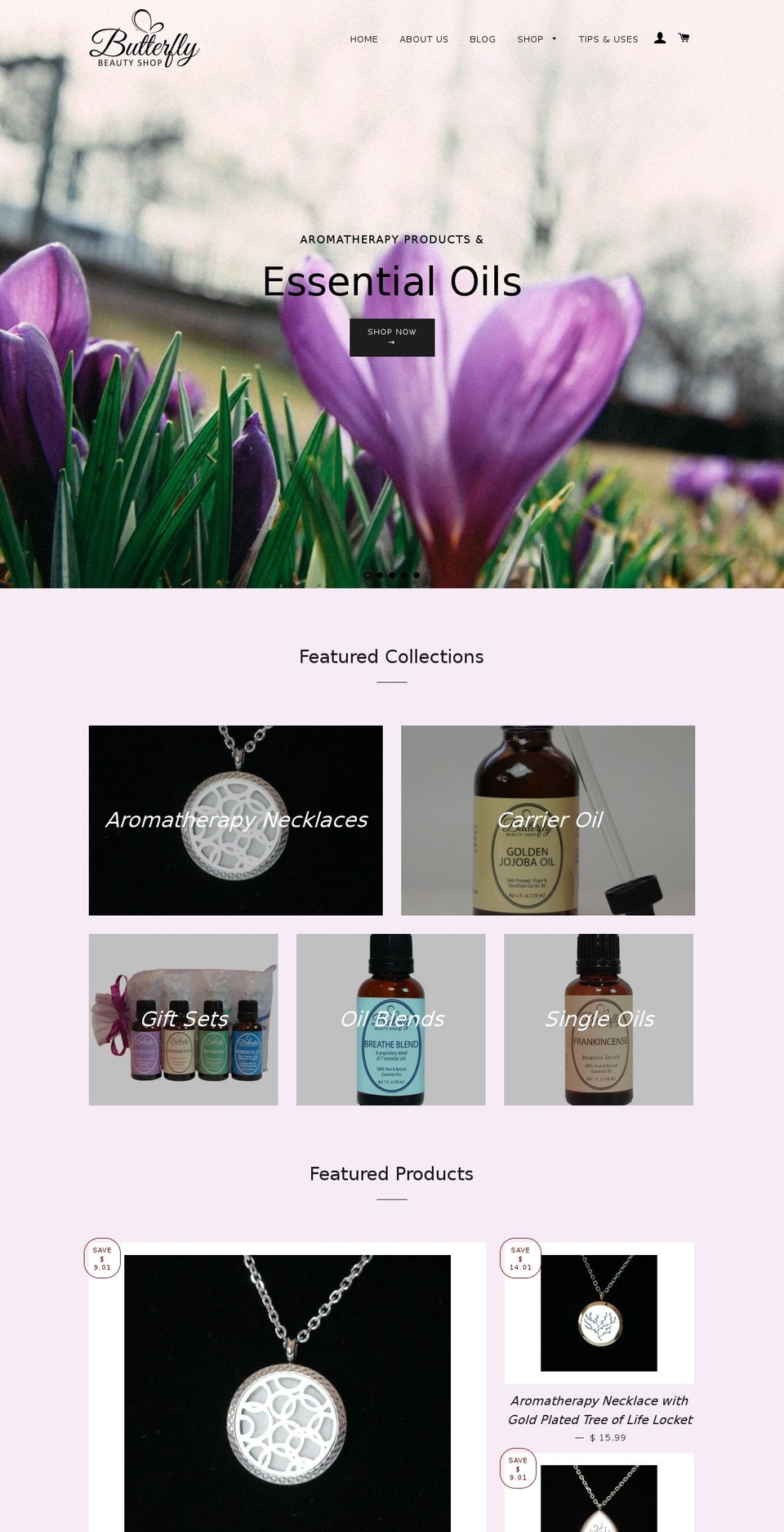 butterflybeautyshop.com shopify website screenshot