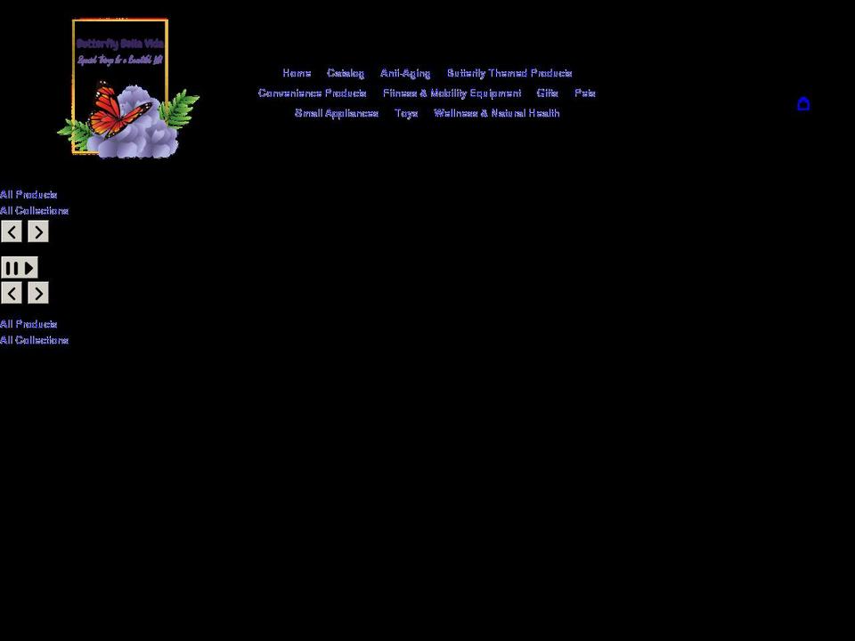 butterflybellavida.com shopify website screenshot