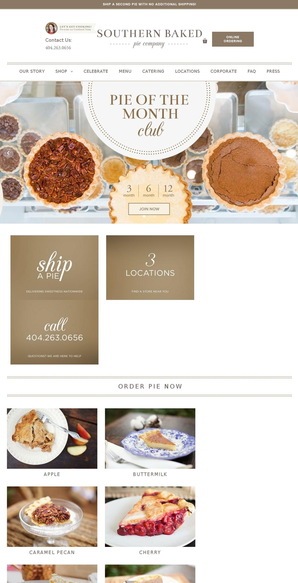 buttermilkpieco.com — Shopify storefront screenshot