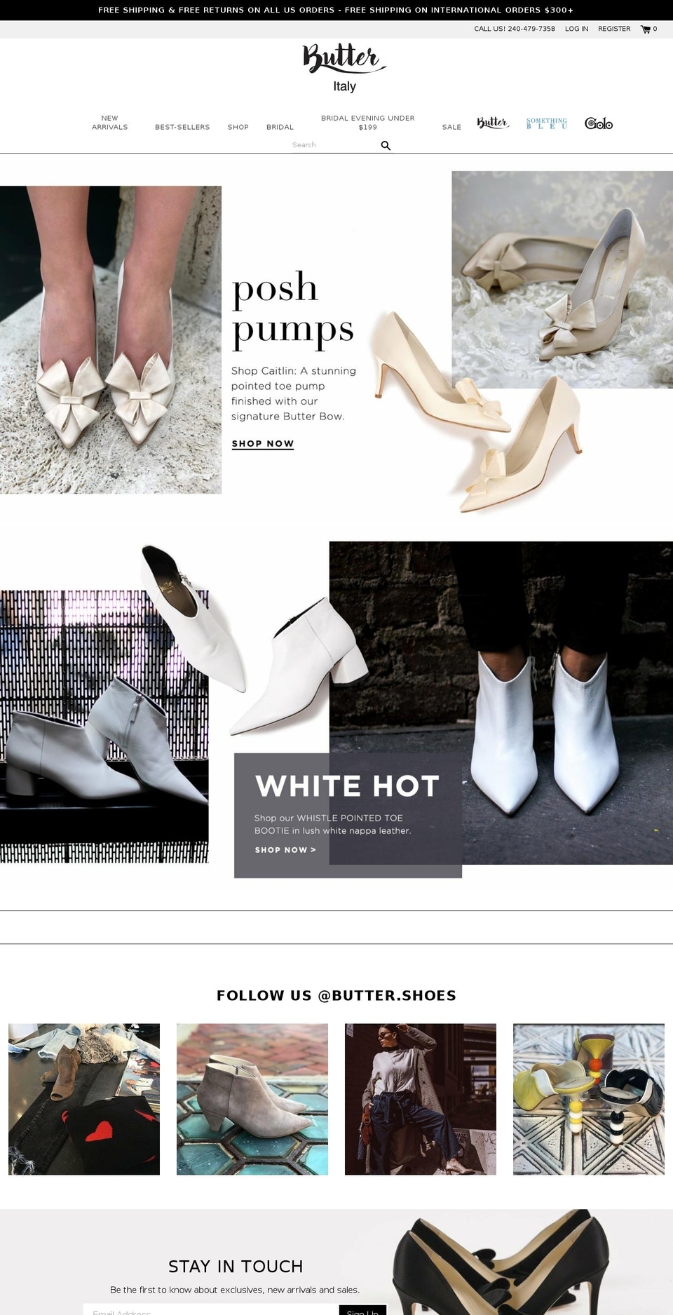 Butter Shoes Shopify theme site example buttershoes.net