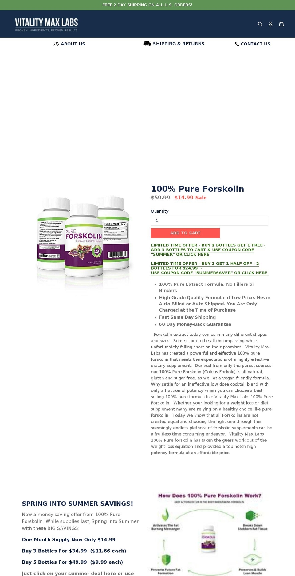 buy-forskolin.com — Shopify storefront screenshot