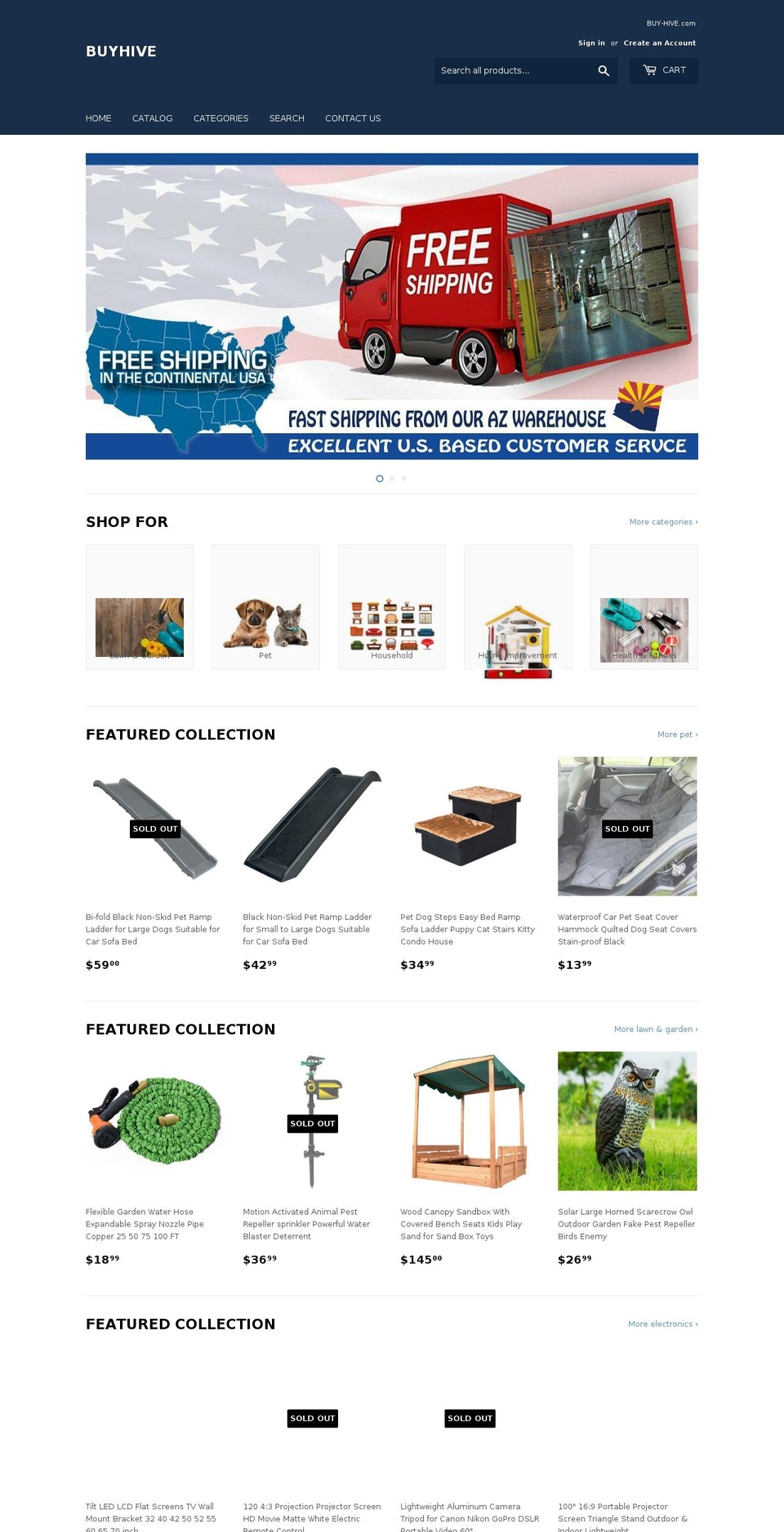 buy-hive.com shopify website screenshot