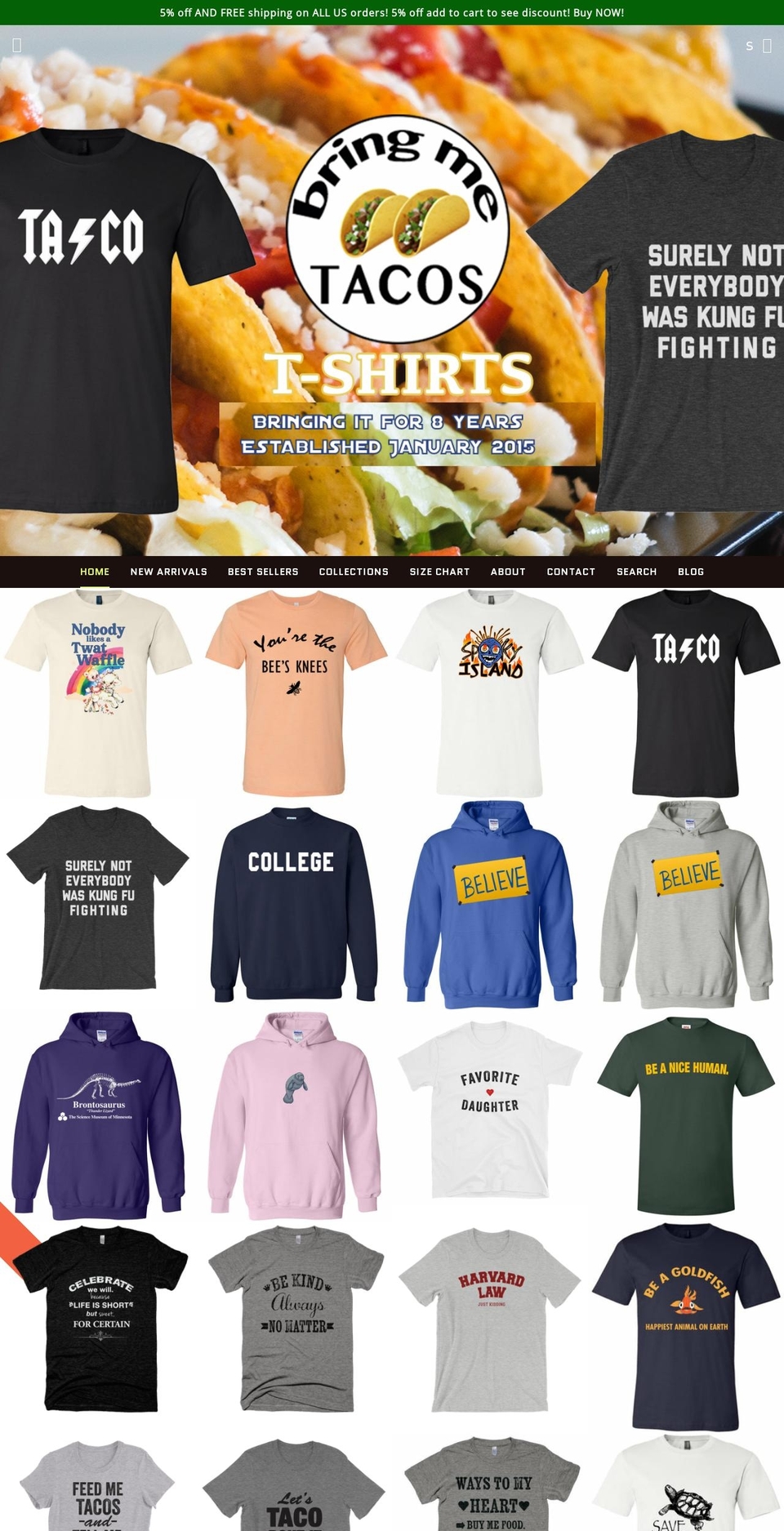 buy-me-breakfast.myshopify.com — Shopify storefront screenshot