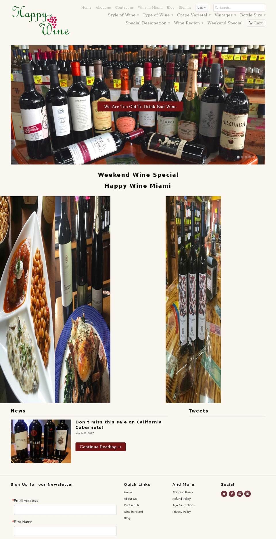 buy-wine-online.co shopify website screenshot