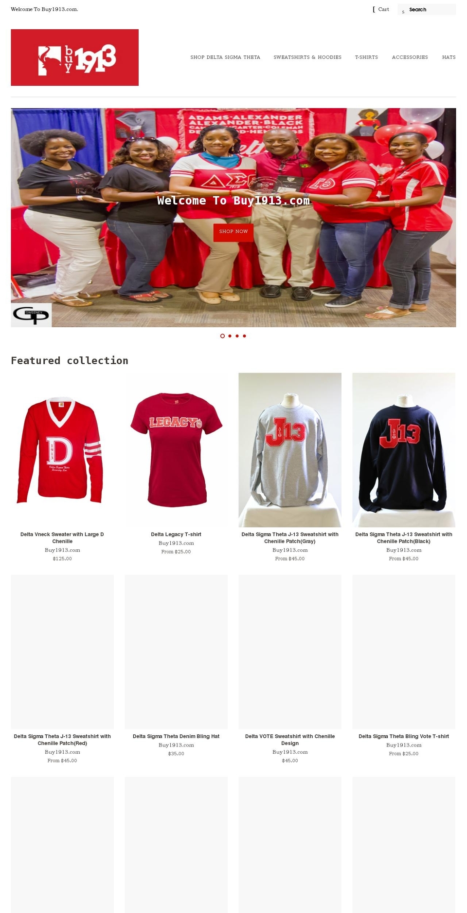buy1913.com shopify website screenshot