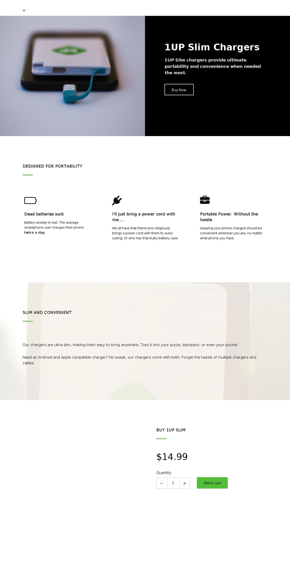 buy1up.com — Shopify storefront screenshot