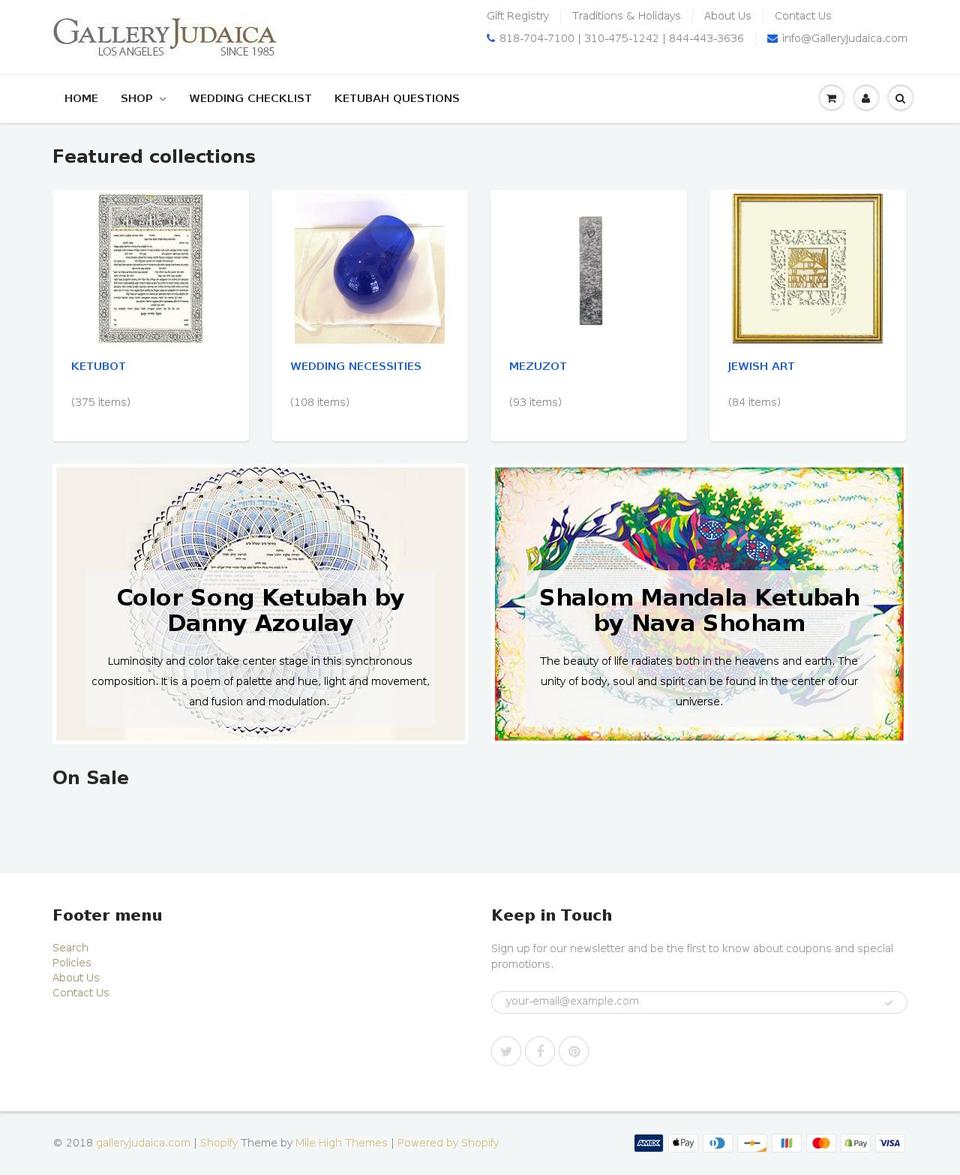 buyaketubah.com — Shopify storefront screenshot