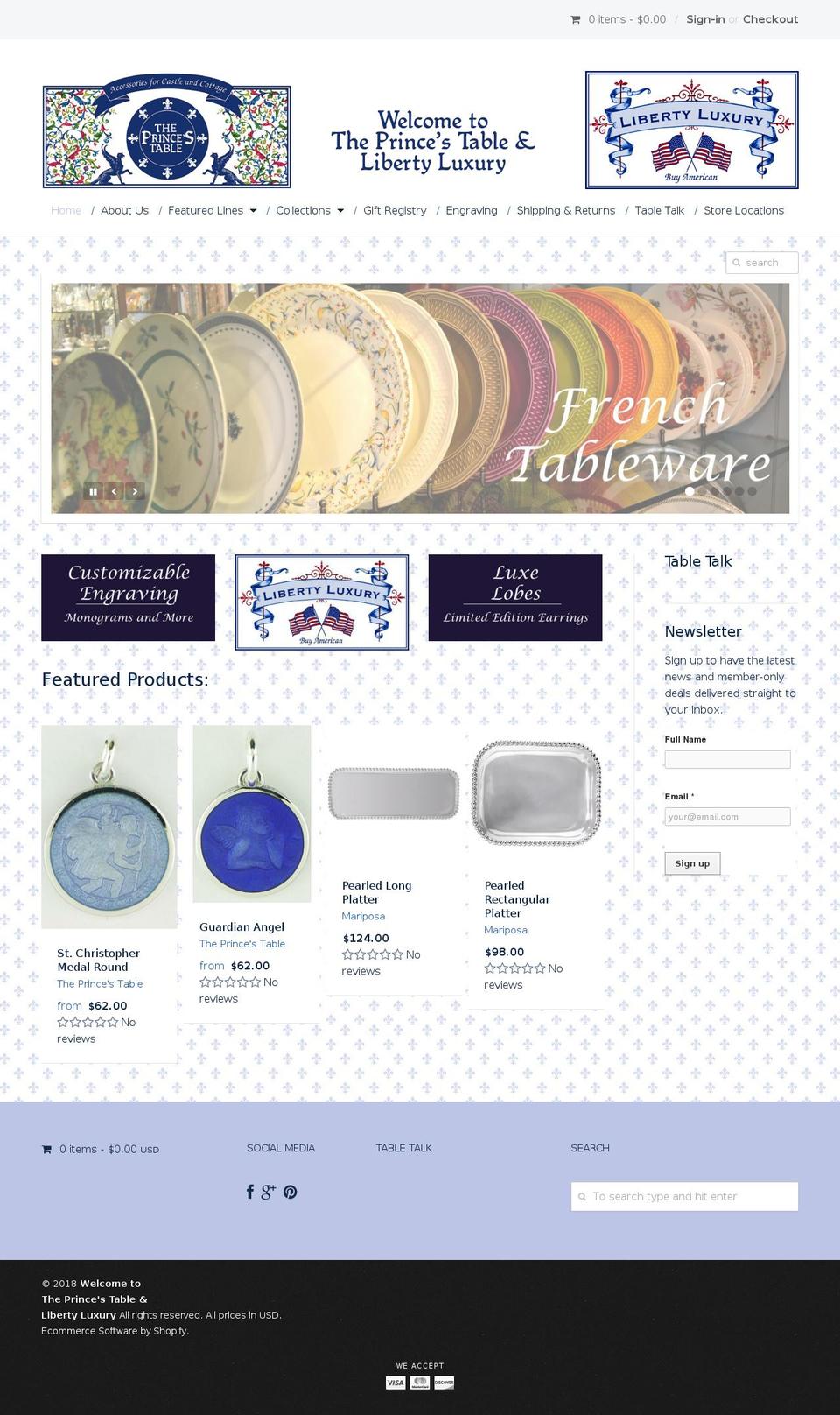 buyamericanliberty.com — Shopify storefront screenshot