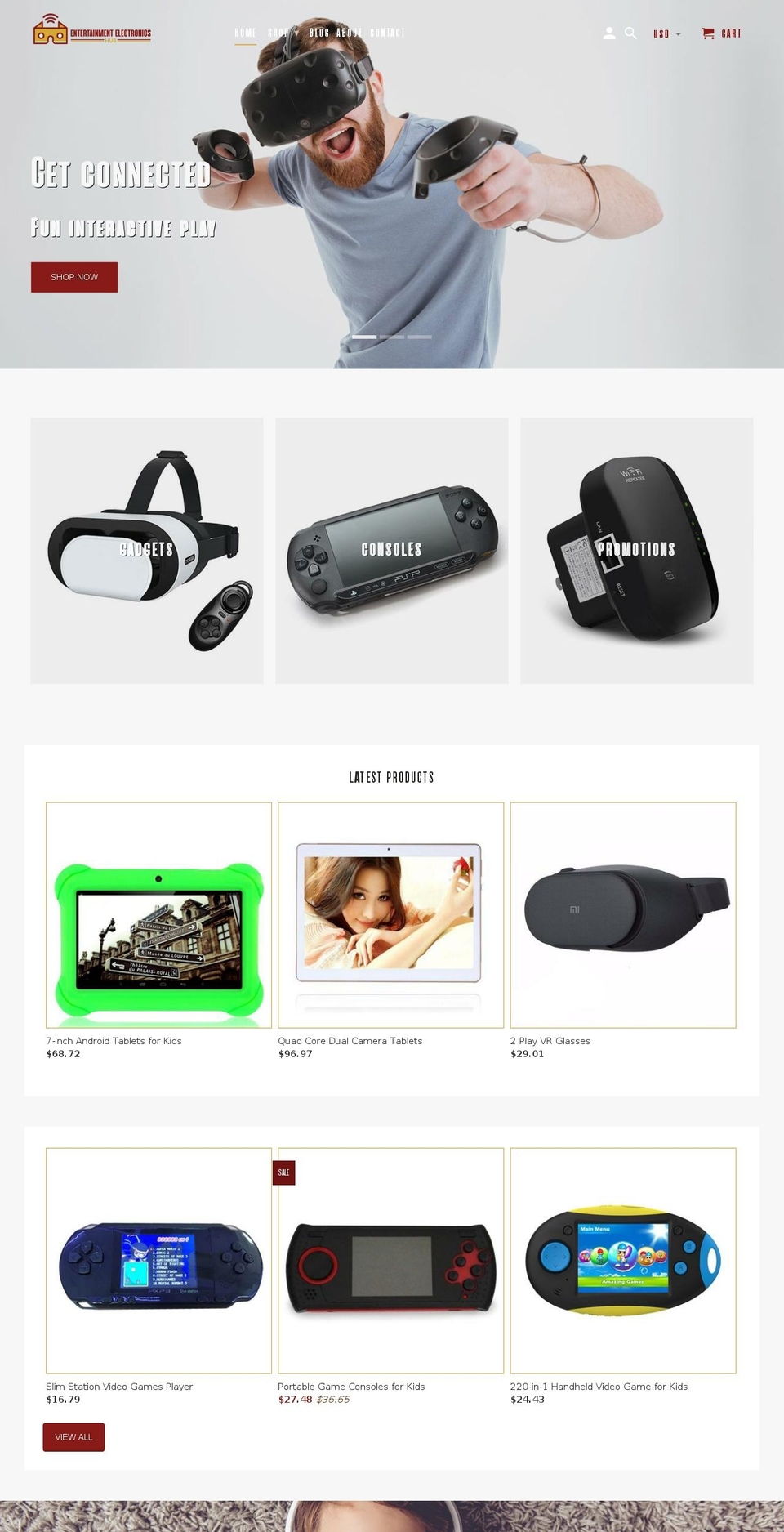 buyandenjoy.com — Shopify storefront screenshot