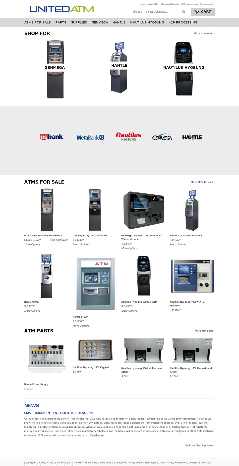 buyatmsonline.com shopify website screenshot