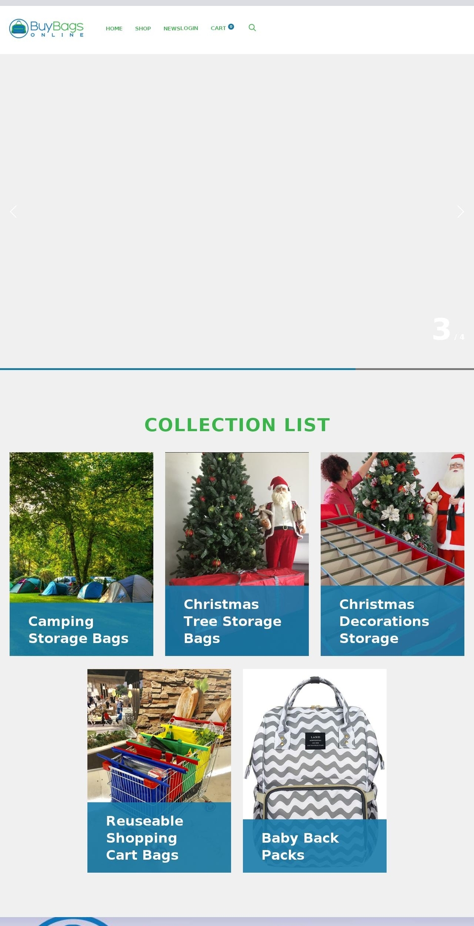 buybagsonline.net shopify website screenshot