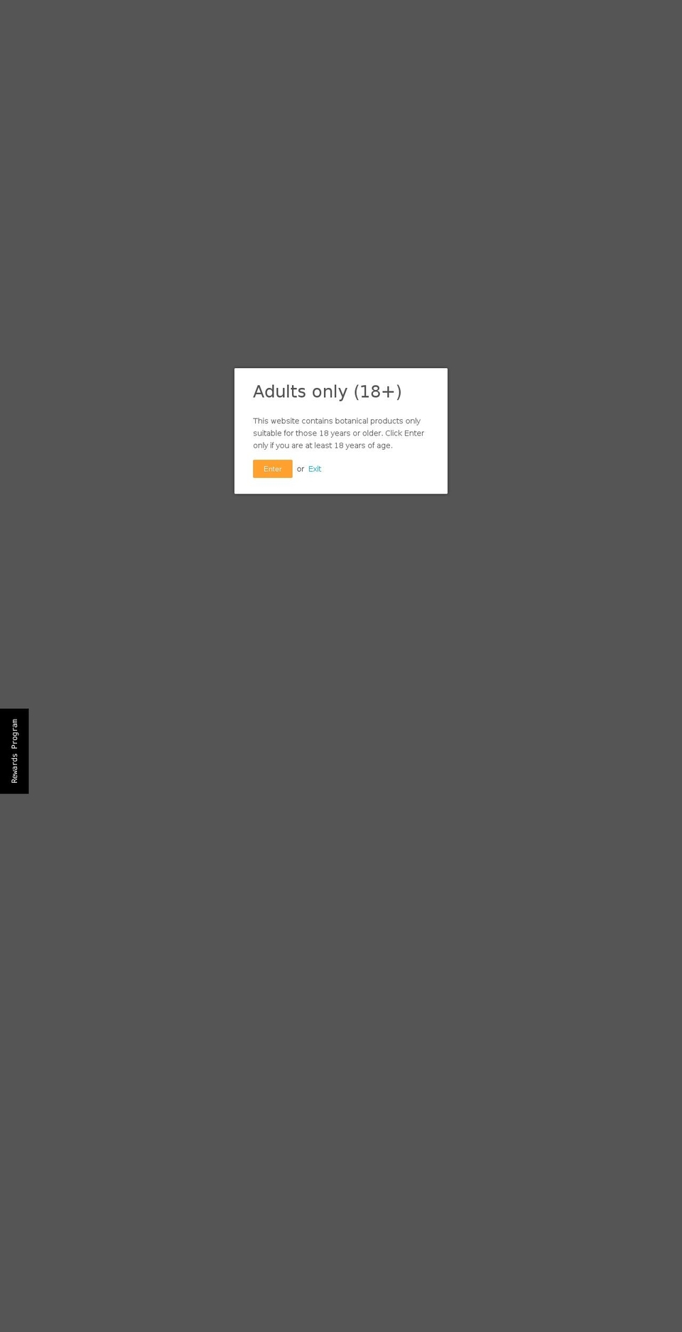 buybaliblend.com shopify website screenshot