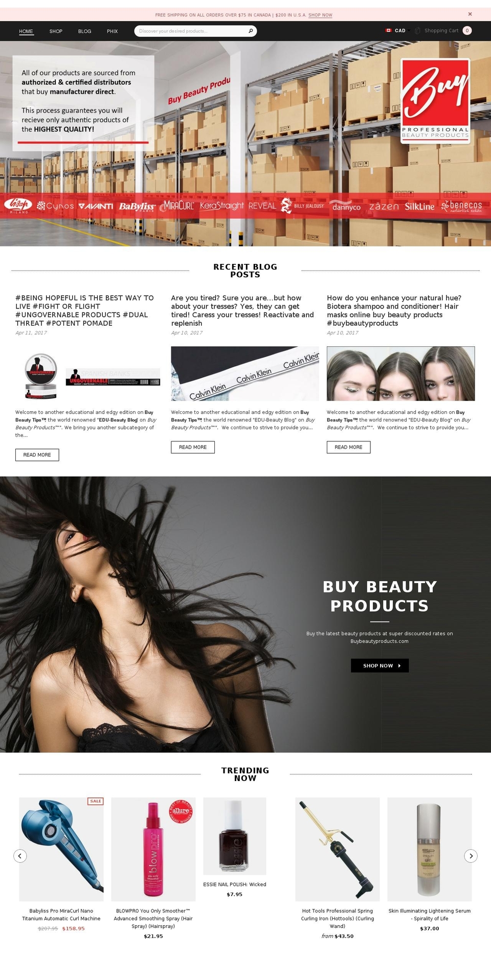 18-5-2015 Shopify theme site example buybeautytips.com