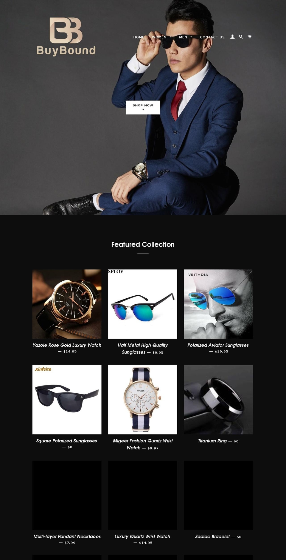 buybound.com — Shopify storefront screenshot