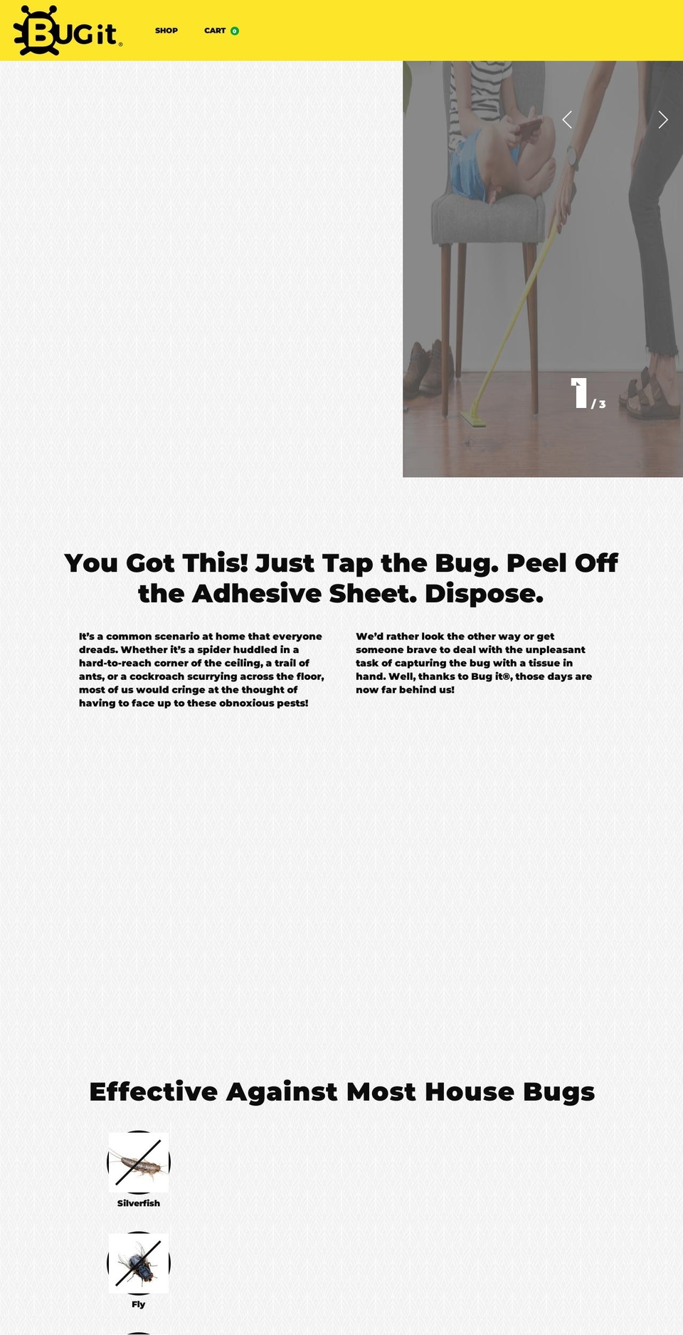 buybugit.com — Shopify storefront screenshot
