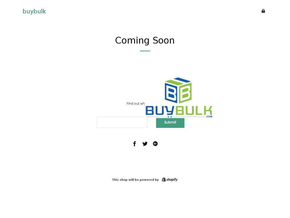 buybulk.com shopify website screenshot