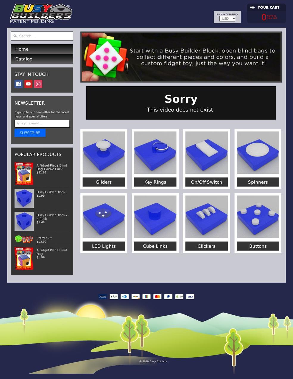 buybusybuilders.com — Shopify storefront screenshot