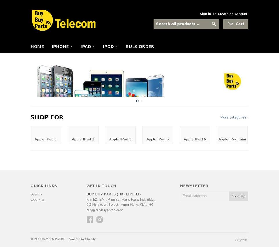 buybuythose.com — Shopify storefront screenshot