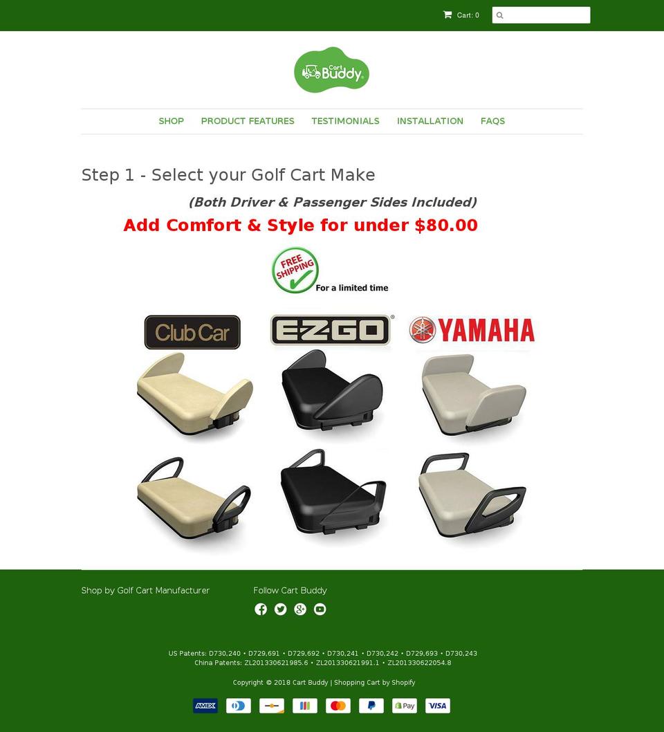 buycartbuddy.com — Shopify storefront screenshot