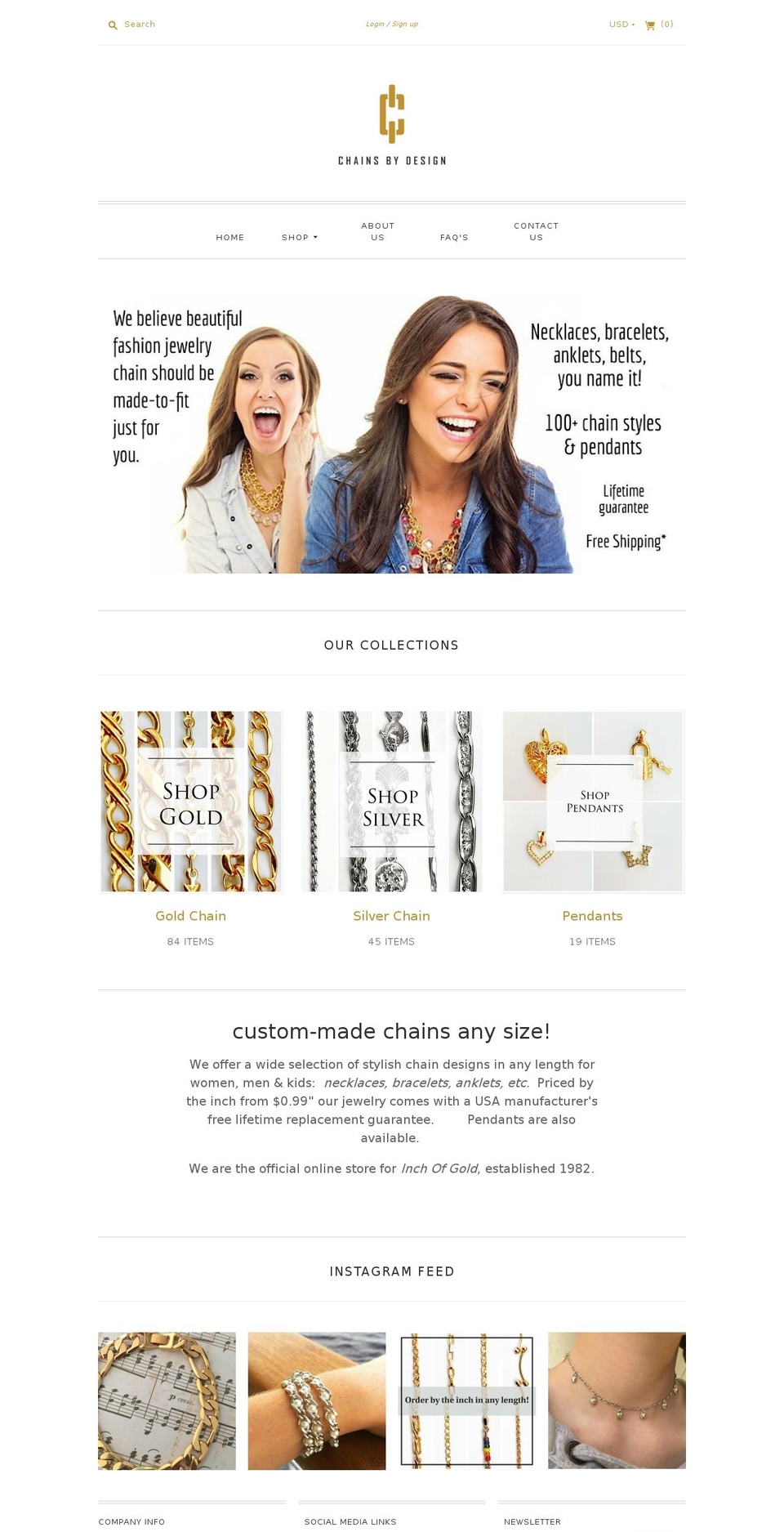 RezolutionsDesign.com Shopify theme site example buychains.com