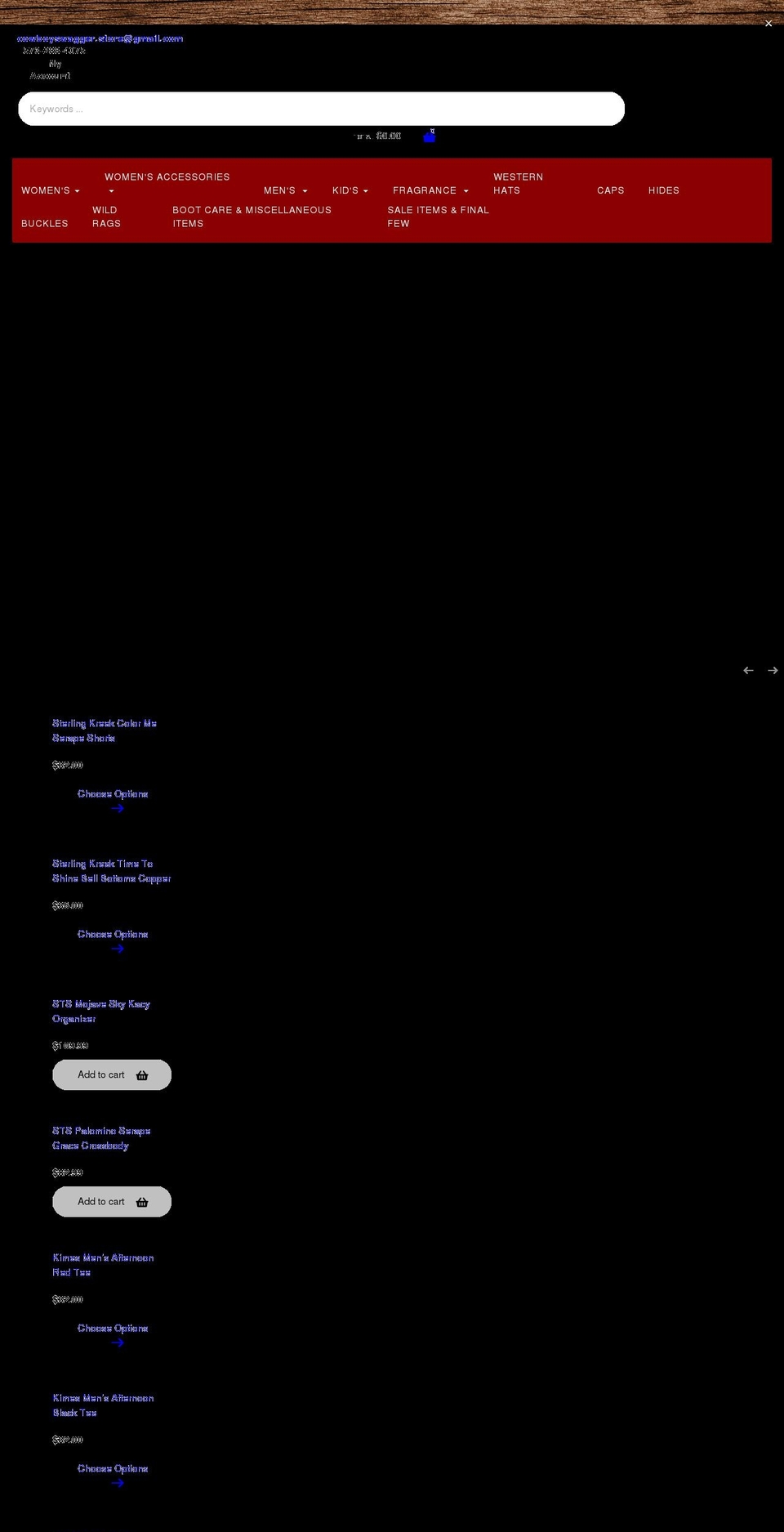 buycowboyswagger.com shopify website screenshot