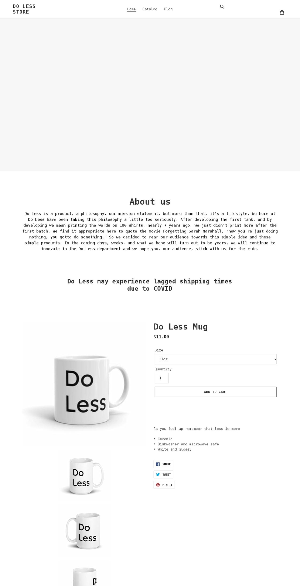 buydoless.com shopify website screenshot