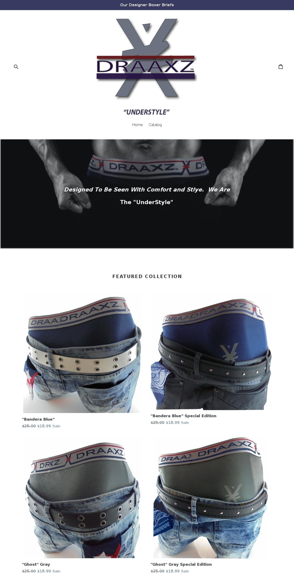 buydraaxz.com shopify website screenshot