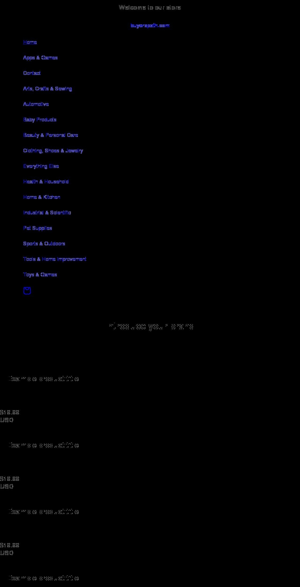 buyerspath.com shopify website screenshot