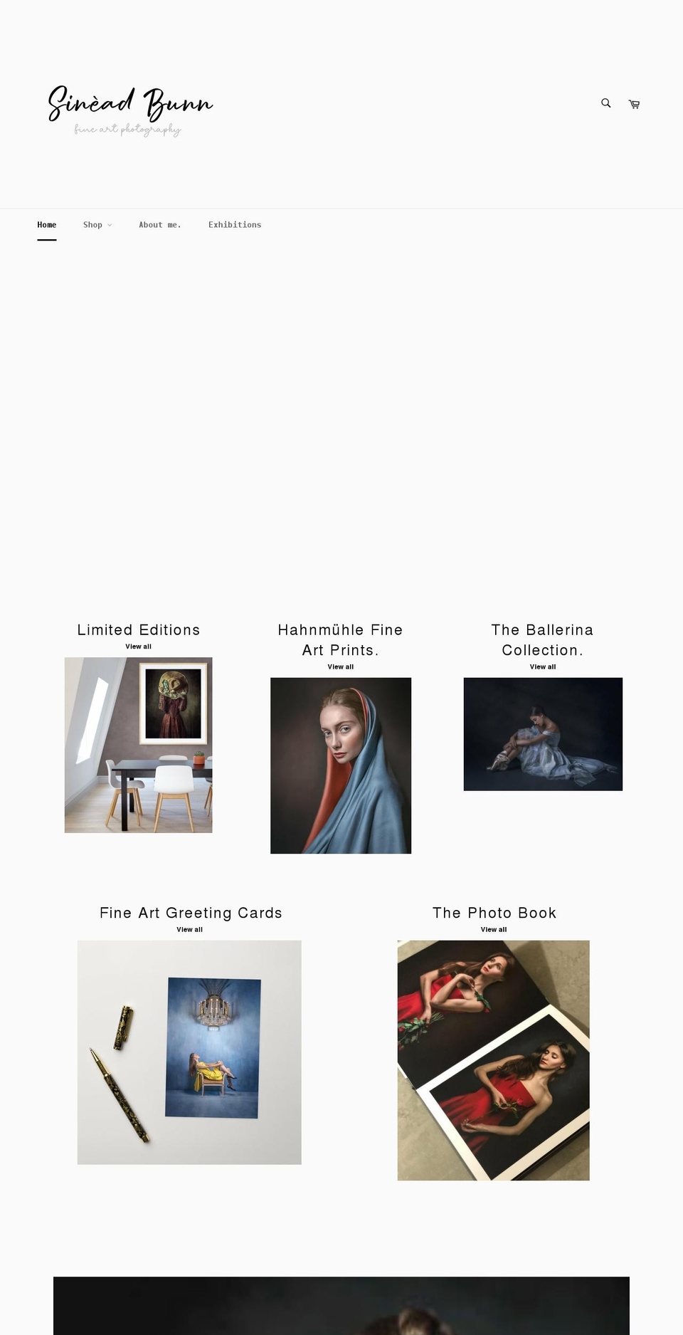 buyfineartprints.com shopify website screenshot