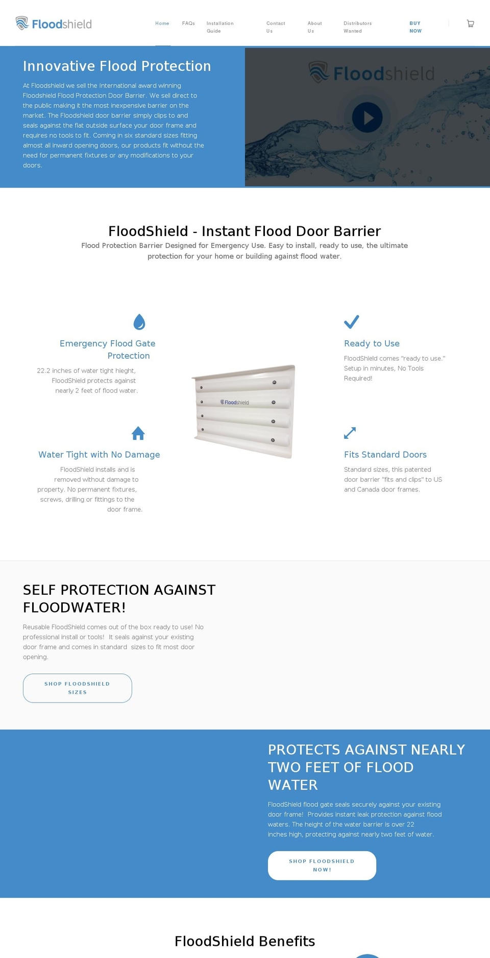 buyfloodgate.com — Shopify storefront screenshot