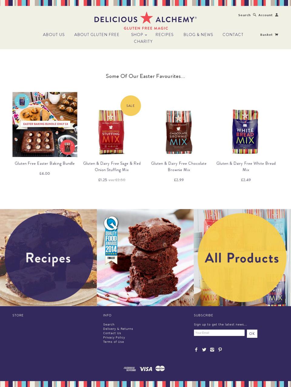 Savvy DA Shopify theme site example buyglutenfreecereals.com