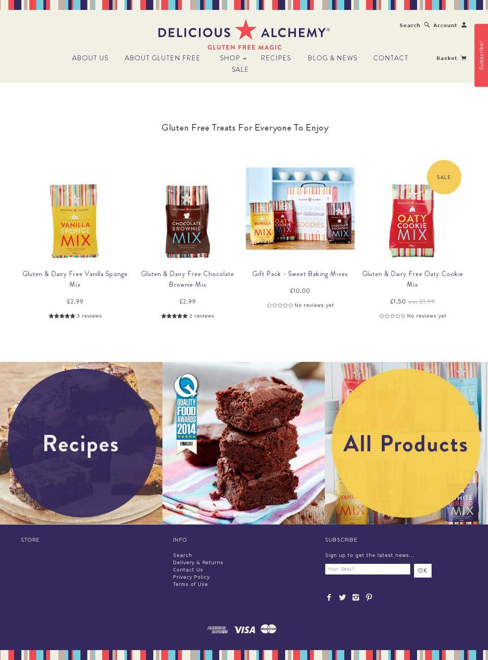 Savvy DA Shopify theme site example buyglutenfreeoats.com