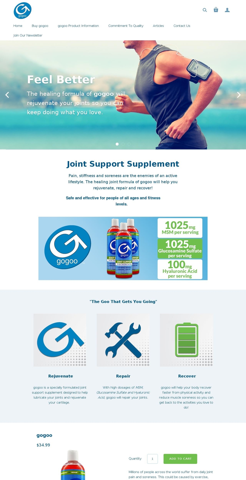 buygogoo.com — Shopify storefront screenshot