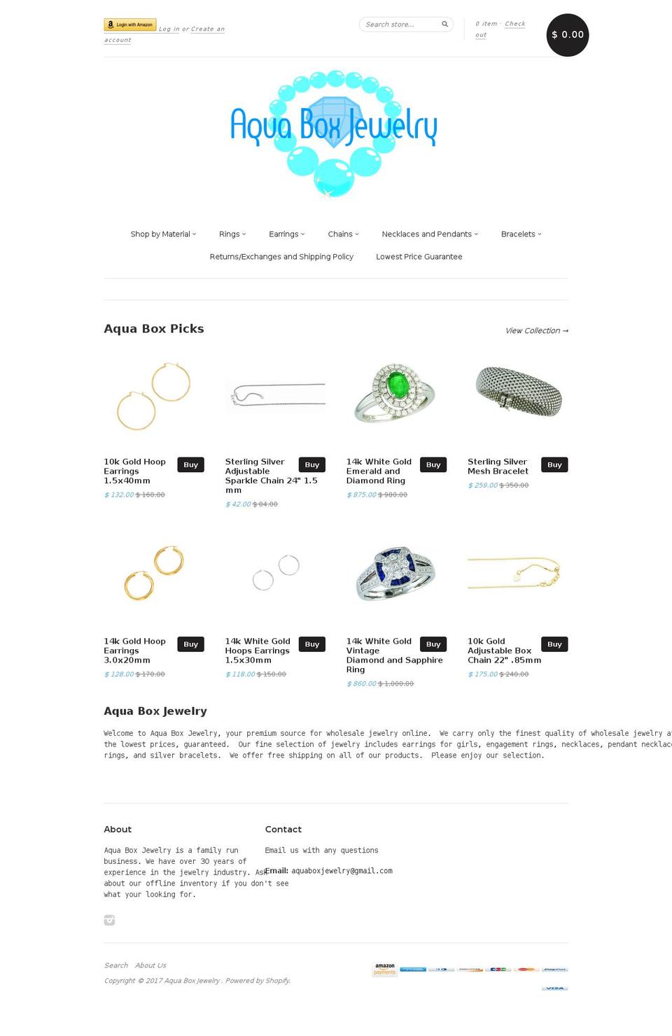 buygoldnecklace.com shopify website screenshot