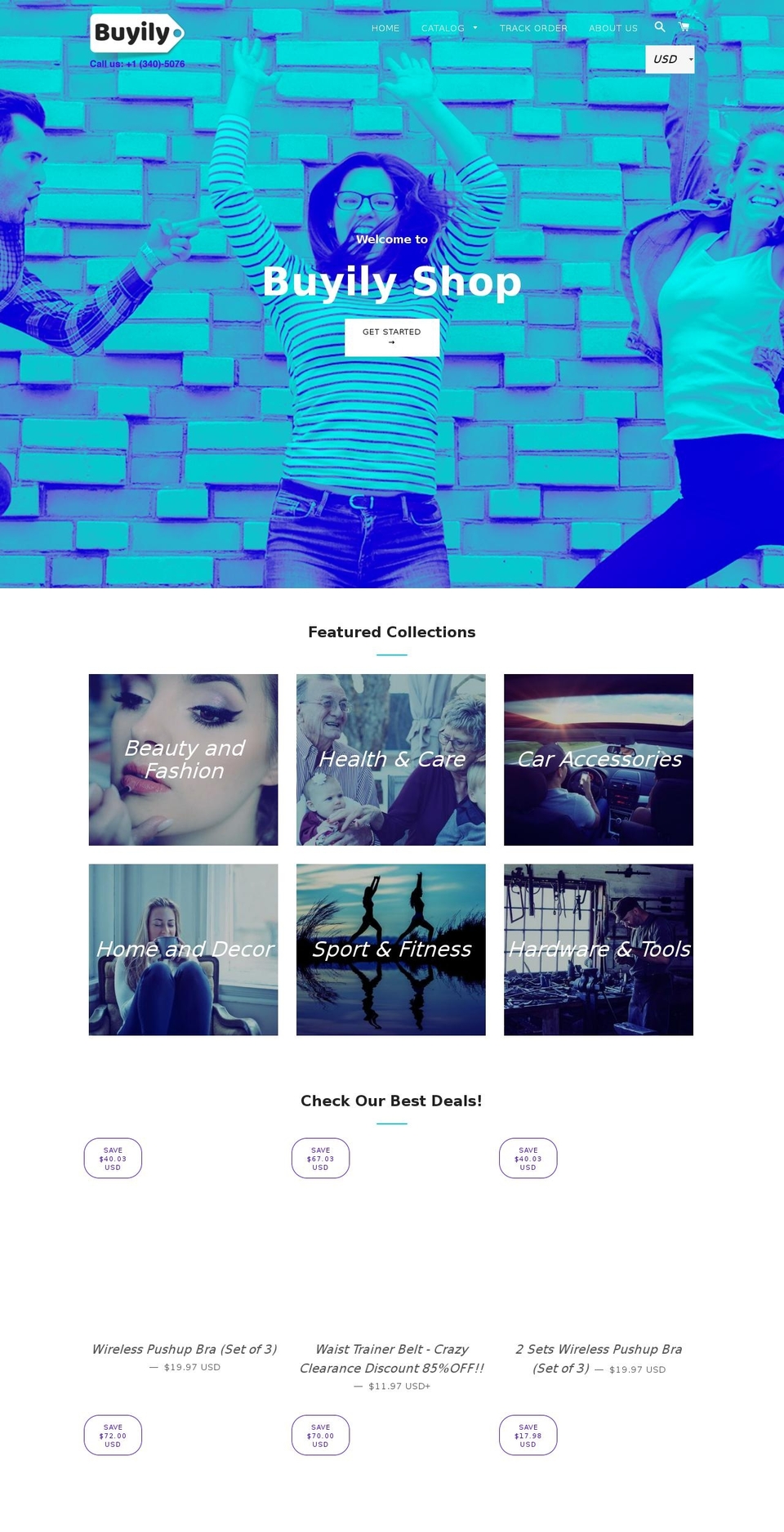 buyily.com — Shopify storefront screenshot