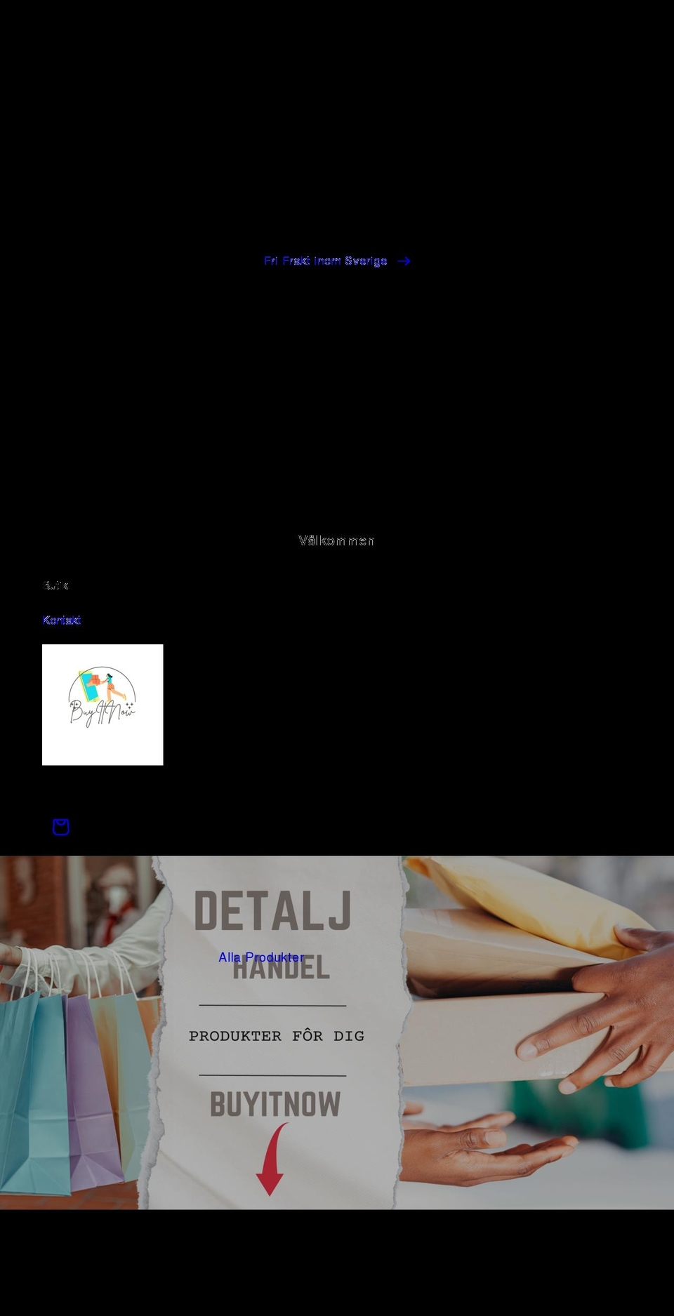 buyitnow.se shopify website screenshot