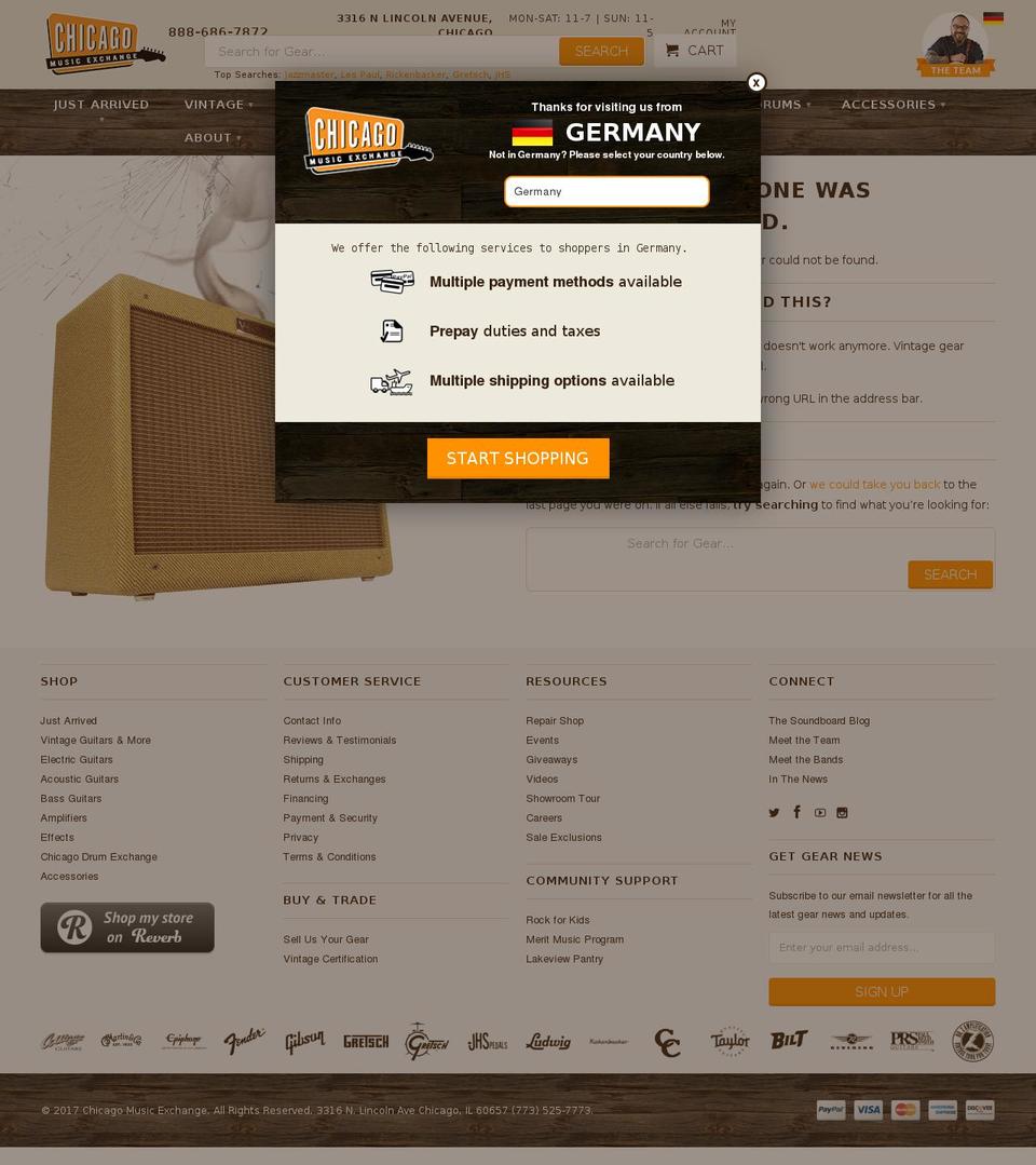 Chicago Music Exchange V6 (Bundling Capability) Shopify theme site example buyjhs.com