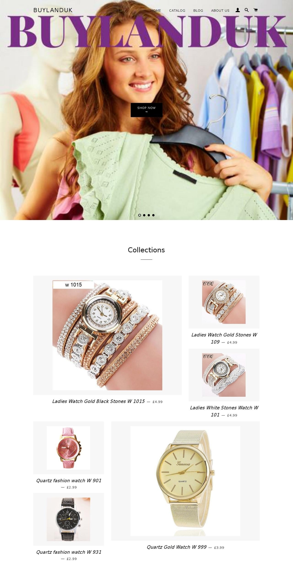 buylanduk.com shopify website screenshot