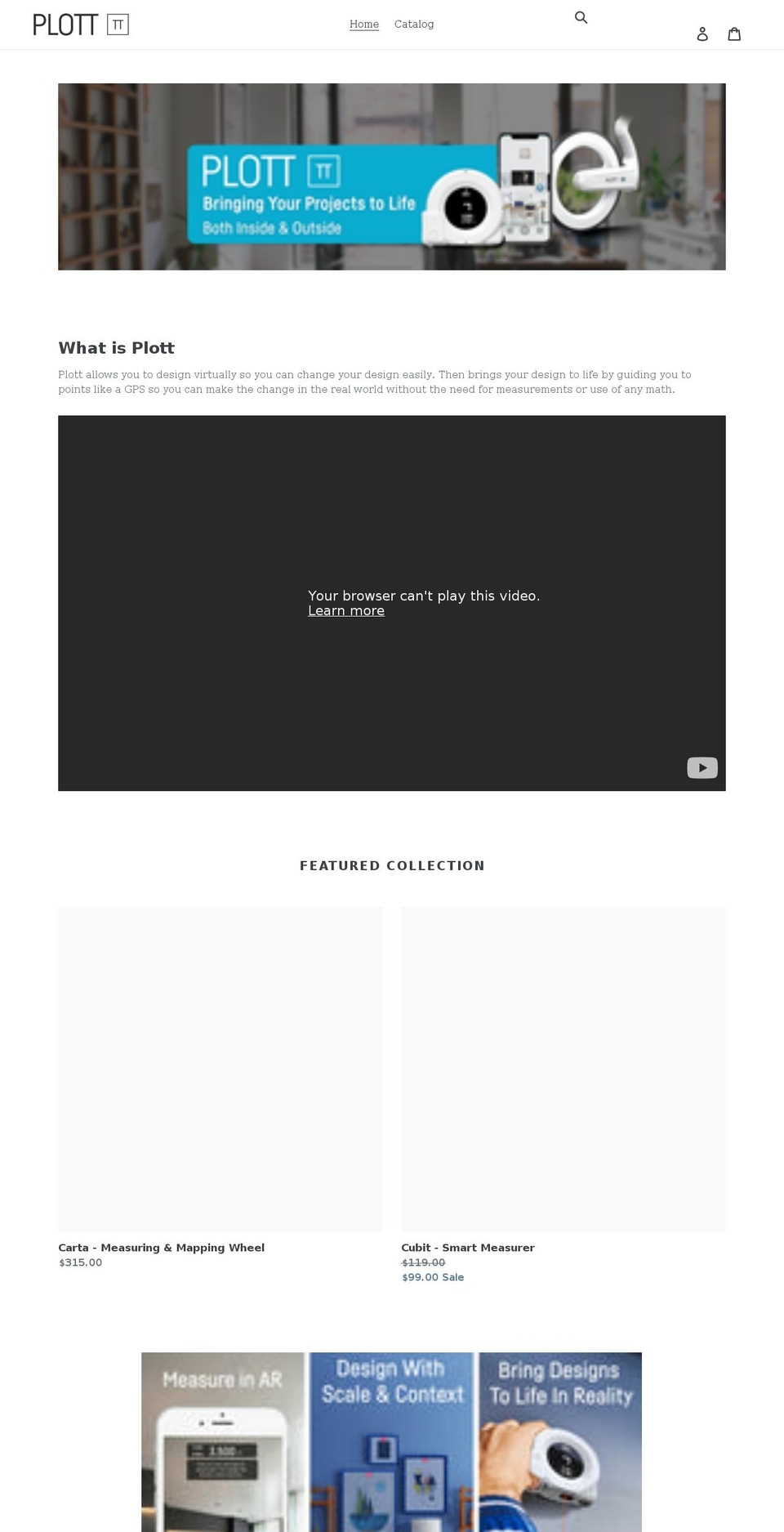 buyletsplott.com shopify website screenshot