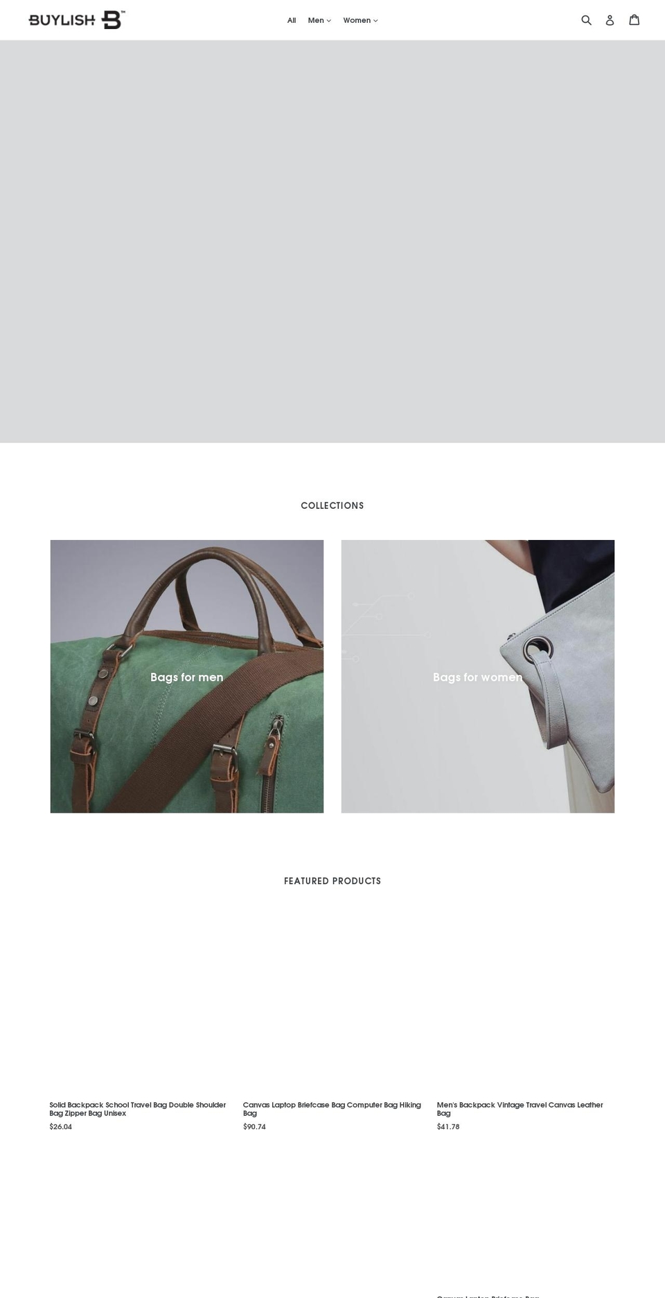buylish.com — Shopify storefront screenshot
