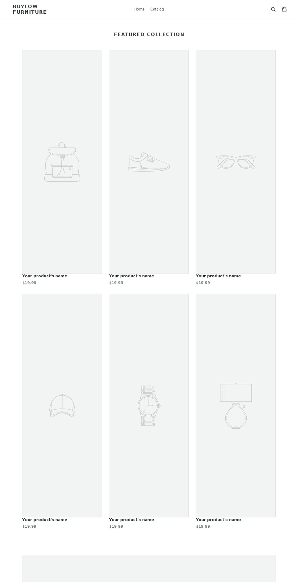 buylowfurniture.com — Shopify storefront screenshot