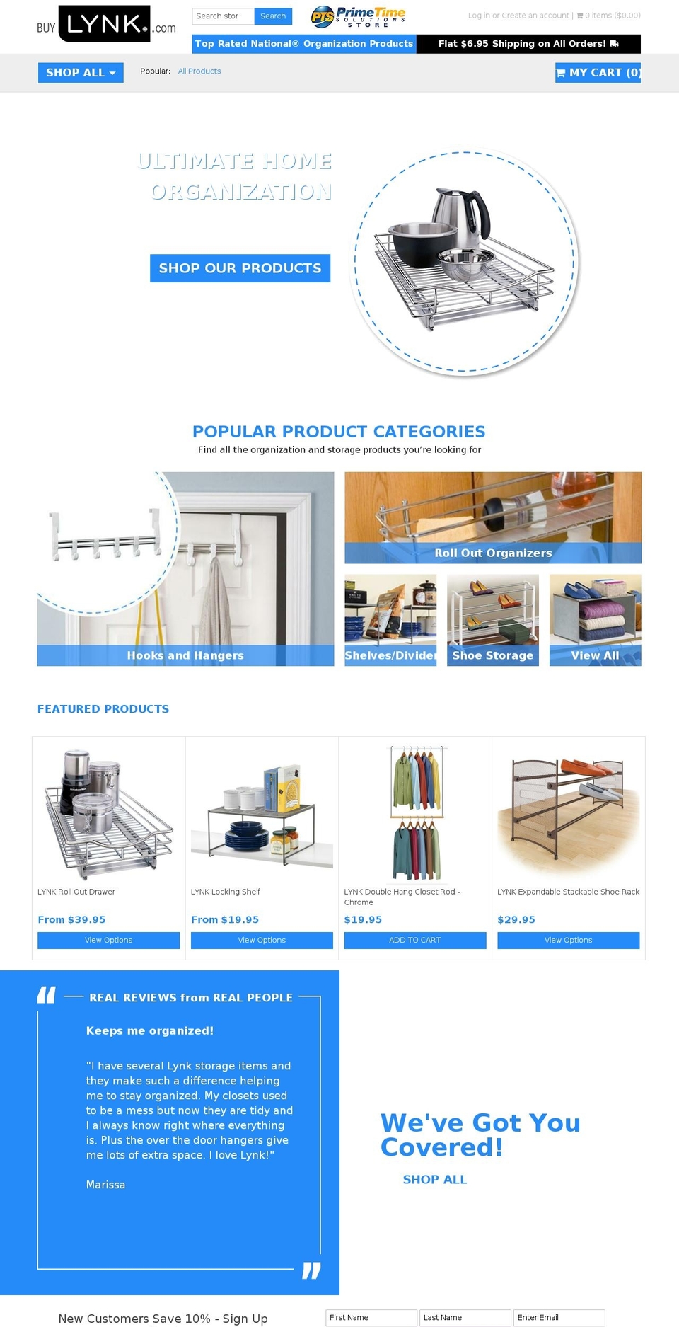 shopify-theme-101and106-withslider Shopify theme site example buylynk.com
